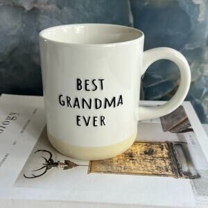 Modern Expressions Coffee Mug 2-tone 18 oz Stoneware Set Of 2